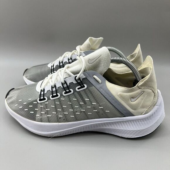 Nike Exp-X14 Women’s 8 Shoes Wolf Gray White Athletic Running Sneaker A03170-100 - Picture 3 of 9